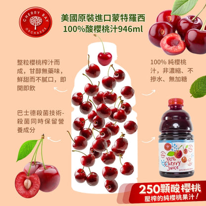 【紅潤好氣色】富貴禮盒(天然櫻桃汁+綜合莓果乾+核桃)