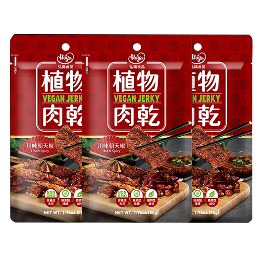 【HOYA】植物肉乾－川味朝天椒 50g x 3