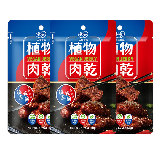 【HOYA】植物肉乾－韓式辣雞 50g x 3